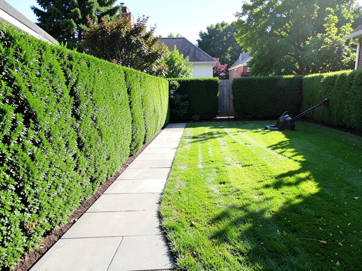 Hedge trim & walkway edge